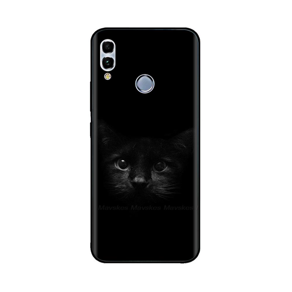 For Huawei P Smart 2019 Case Phone Cases Funny Camera Protection Soft Silicone Back Cover For Huawei P Smart 2019 Shell Fundas