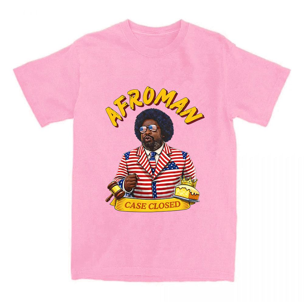 Afroman Cakes Closed Design T-shirt Women Men Clothing Short Sleeve O-neck Loose Tshirts Cotton Summer Graphic Print Merch Tees