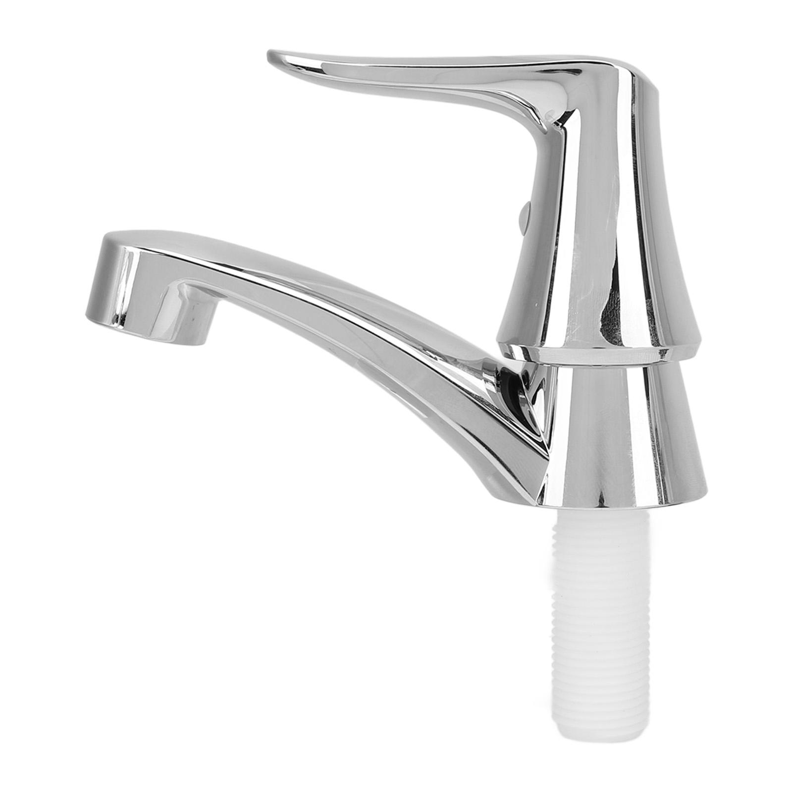 

Смеситель для ванной комнаты в автодоме, одинарный, для холодной воды, хромированный, нержавеющий, смеситель для кухонной раковины для автодома, яхты, лодки