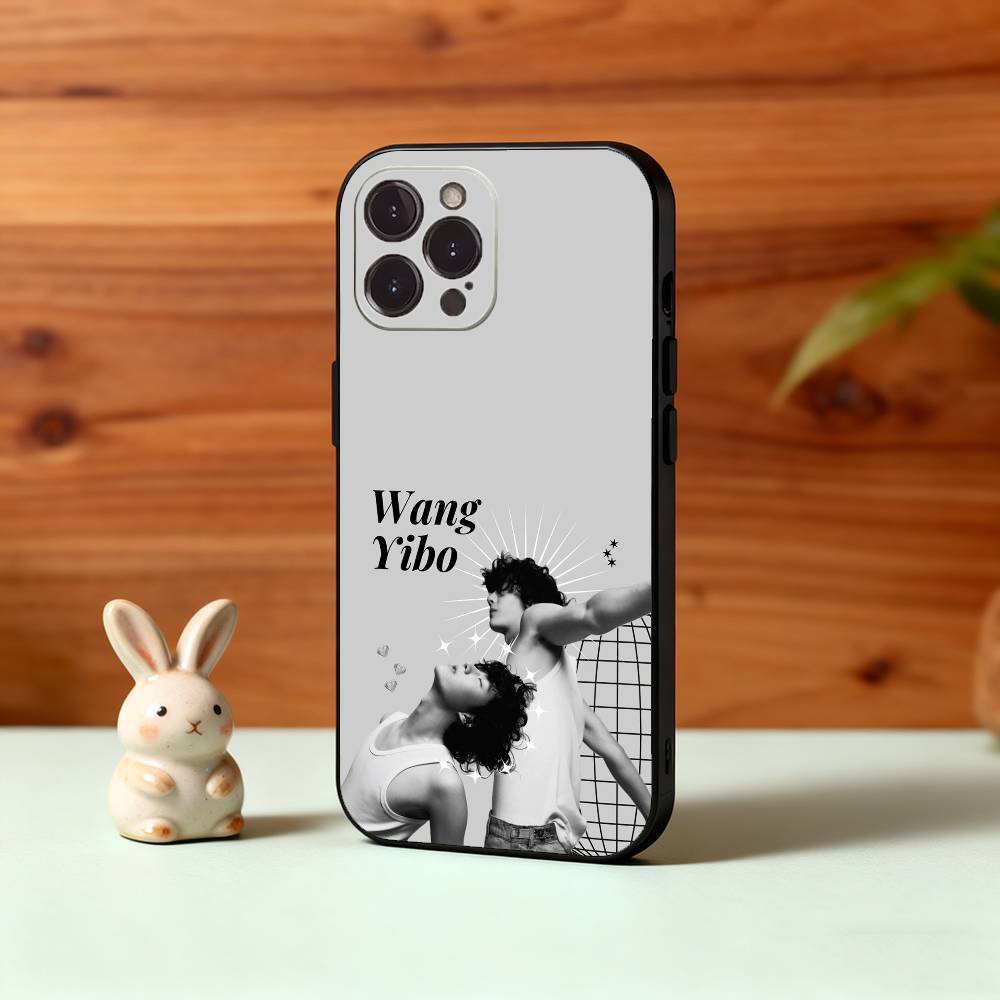

Y-Yibo W-Wang The U-Untamed Phone Case For iPhone17,16,15,14,13,12Plus,Pro Max,XS,5G Soft Silicone Black Cover iPhone17air