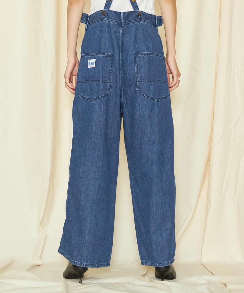 Lee Denim Pants with Size Used Women's Suspenders, M,