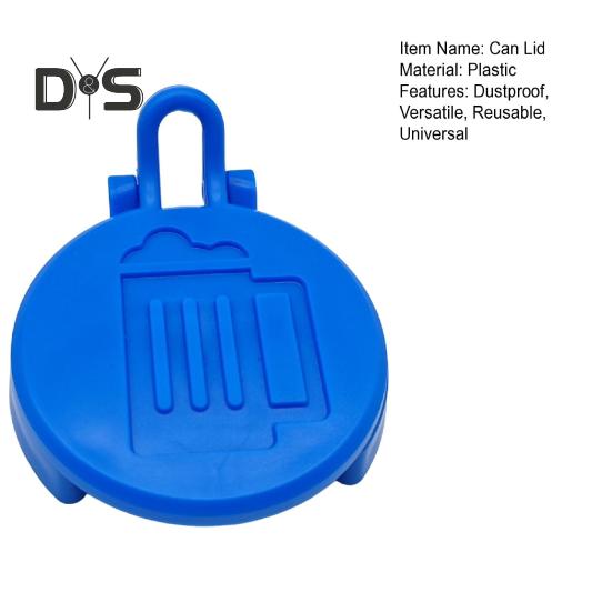 Reusable Soda Lid Cover Plastic Drink Lid for Soda Beer Juice Cans Dustproof Portable Beverage Can Lid Creative Home Restaurant Office Gift