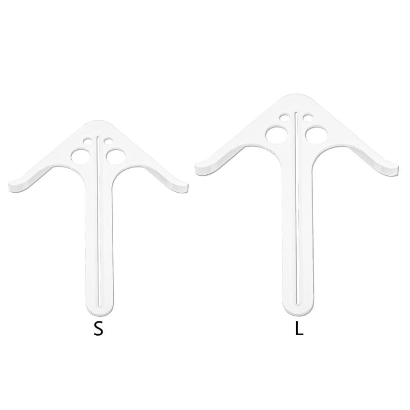 Professional Woodworking Center Locator Tool ABS Materials Ergonomic Grip Lightweight Design For Precise Drilling And Carving