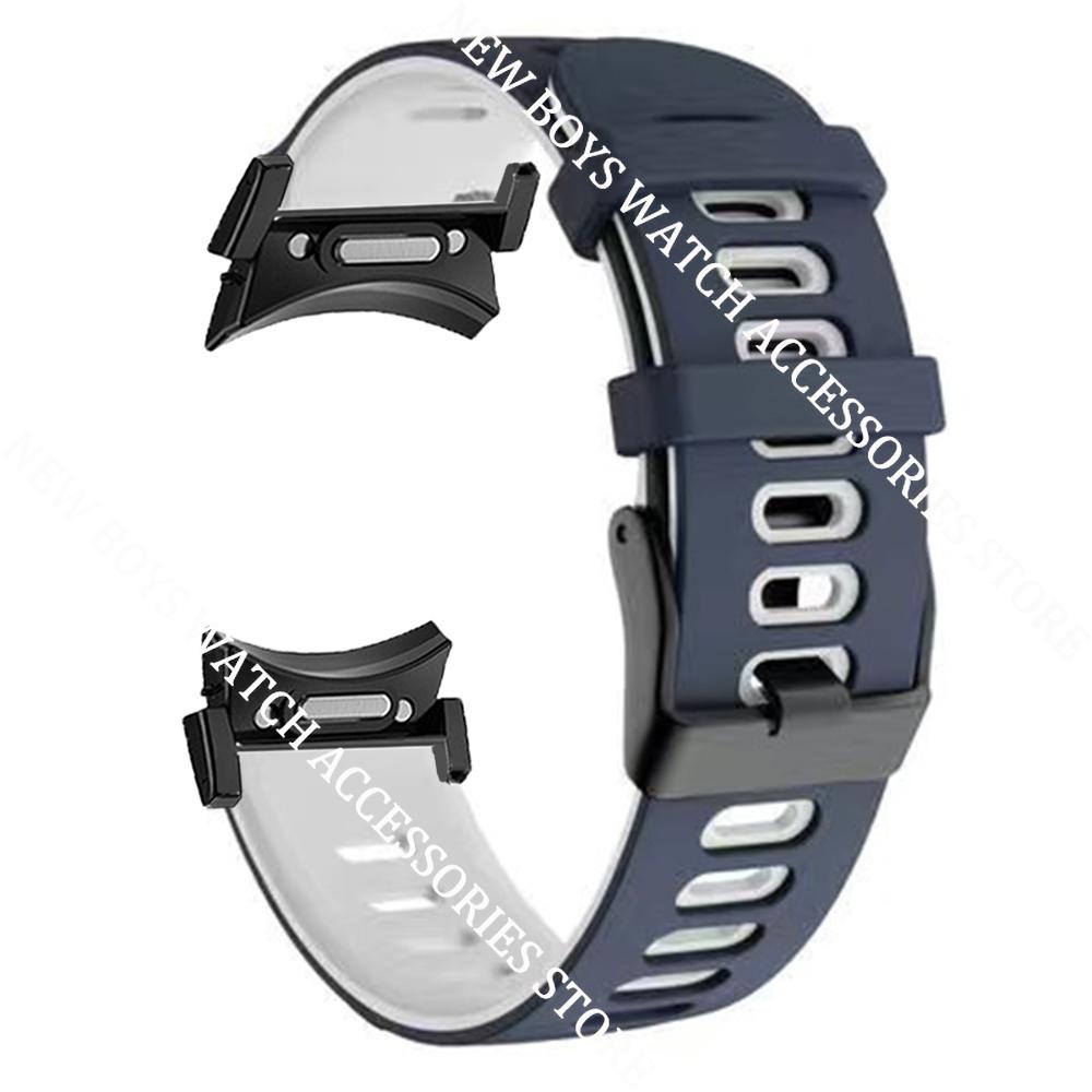 Quick Fit Silicone Strap Correa for Samsung Galaxy Watch 4/6 Classic 47mm 43mm 4/5/6 40mm 44mm No Gaps Bracelet Watch Band