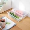 Stackable Fruit Storage Containers for Fridge Removable Drain Tray Containers with Drain Tray Keep  for Veggie