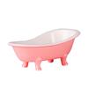 Creative Cocktail Glass 3D Ceramic Bathtub Cocktail Glasses Pink Tub Wine Cup Hawaii Tiki Mug Cold Drink Smoothies Dessert Cake