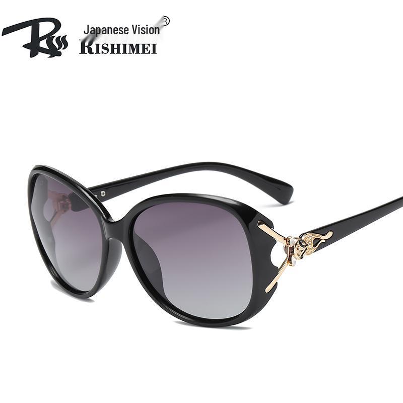 Women's New Fashion Fox Head Color-Changing Sunglasses 8842 - Large Frame