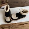 Winter Women's Snow Boots Fashion Retro Warm Cotton Booties Outdoor Comfort Suede Plush Casual Women's Ankle Boots Botas Mujer