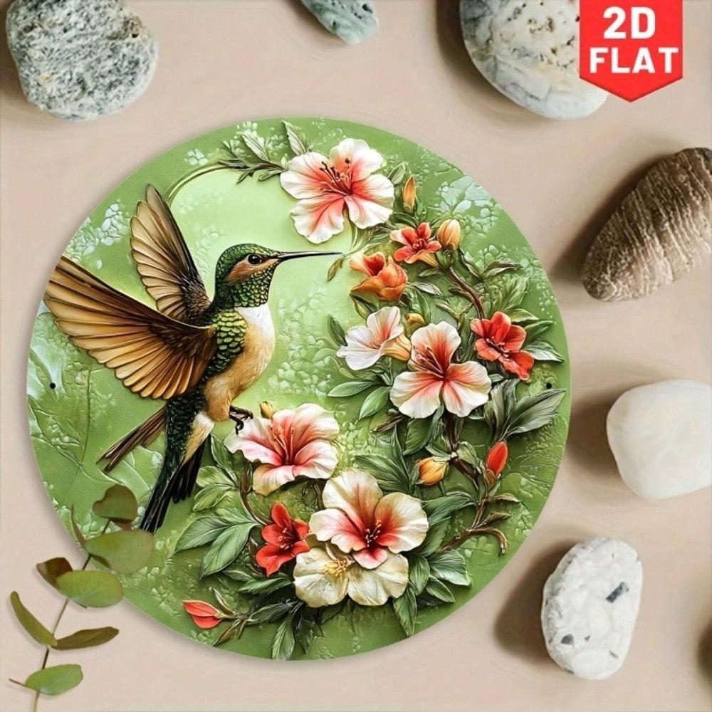 Tin Sign 2D Metal Wall Art Decorative Hanging Accessory Home Decor