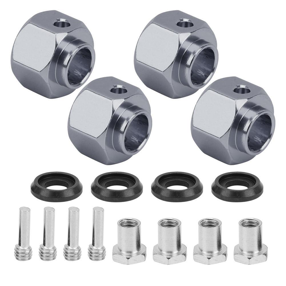 Hex Hub Widening Connector 8mm Accessory for 1 10 RC Model Car Couleur titane