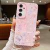 Trendy Ocean Style Whale Pattern Case For Samsung S26 S25 S24 Ultra S23 S22 S21 FE A15 A16 A17 A35 A36 A37 A54 A55 A56 A57 5G Leather Texture Cover