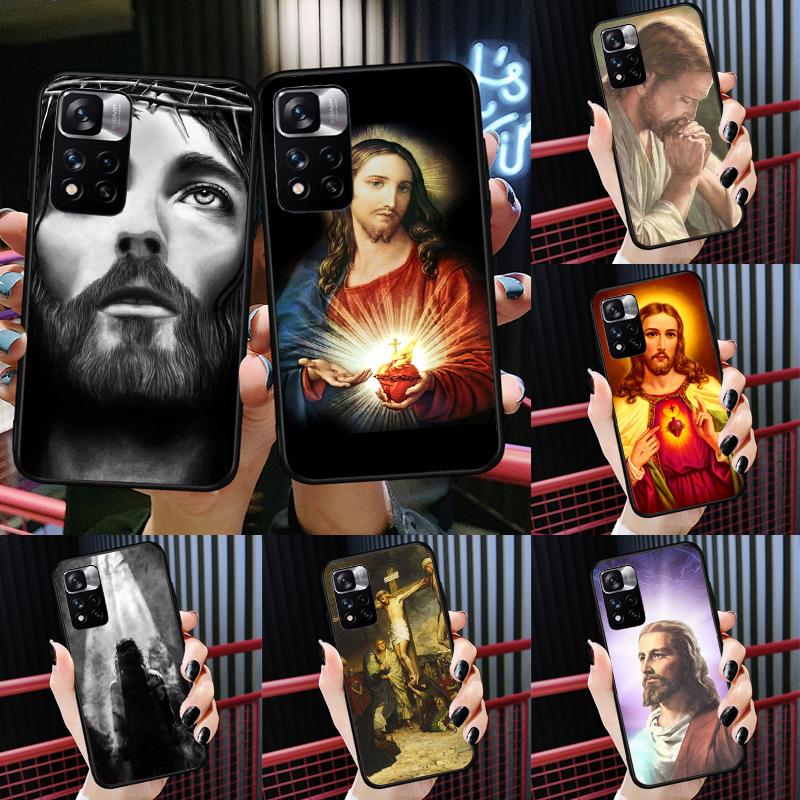 Faith Christian Religious Jesus Case For Xiaomi Redmi Note 13 12 11 9 10 14 Pro 9S 10S 11S 12S Redmi 14C 10C 12C 13C Cover