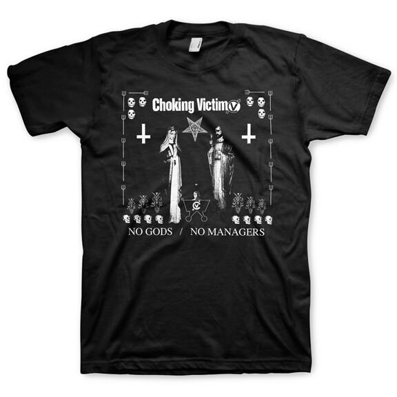 Choking Victim No God No Masters T-Shirt XXXXL