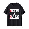 Drum and Bass Funny Meme T Shirts Rum and Ass Lovers Jokes Short Sleeve Men Casual Cotton Tshirt Mens Fashion Oversized Tshirt