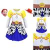Adorable Toy Story Character Tsui Long Sleeve Dress For Girls Cosplay Parties