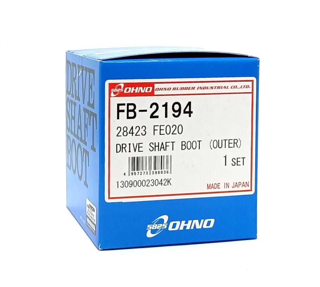Ohno Rubber (OHNO) Drive Shaft Boots FB2194