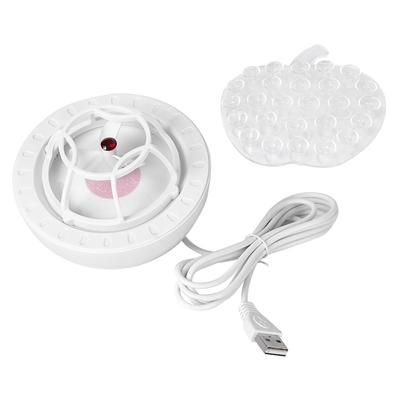 Multifunktionaler Haushalts-USB-Mini-Ultraschall-Geschirrspüler Geschirrspülmaschine CleanerRed