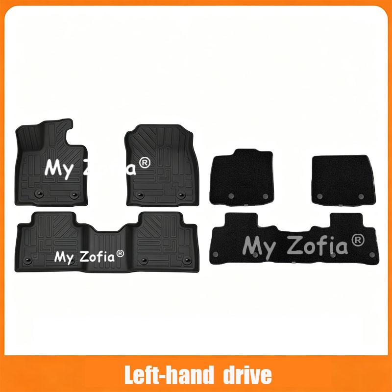 For Toyota RAV4 XA60 2026 2027 Waterproof TPE Car Floor Mats Custom Fit Auto Foot Pads Carpet Interior Modification Accessories
