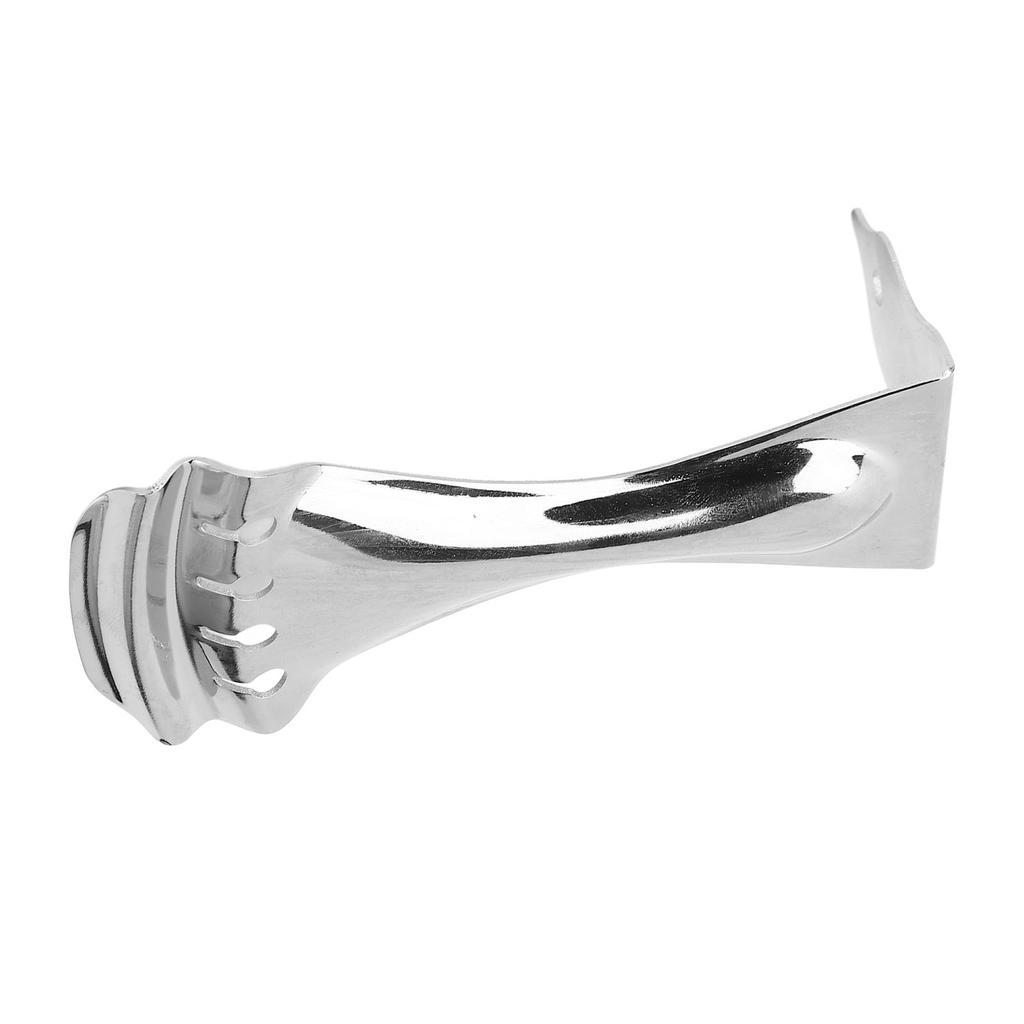 Guitar Bent Tailpiece Metal Zinc Alloy for 4 String Resonator Guitars F14 Silver Color
