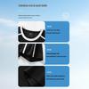 Huili Men's Casual Printed Round Neck T-Shirt