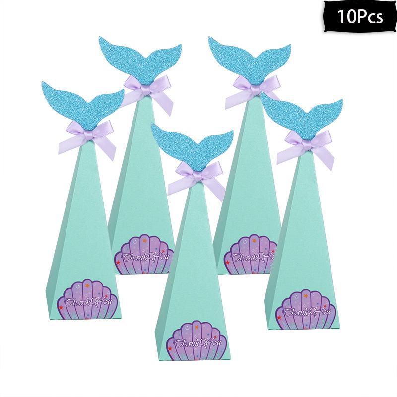 Gradient Color Mermaid Theme Happy Birthday Banner Little Mermaid Party Hanging Bubble Garland Balloons Under the Sea Party