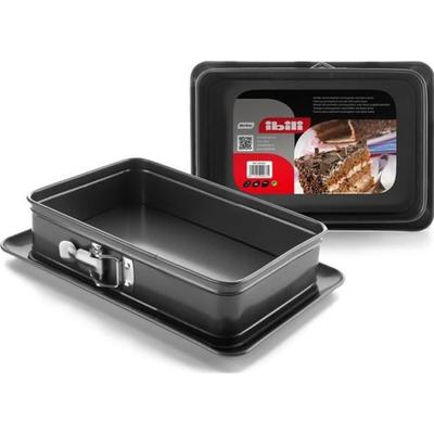Removable Mould - Ibili - 826628 - 28x18 Cm - Non-stick Steel - Moka Colour