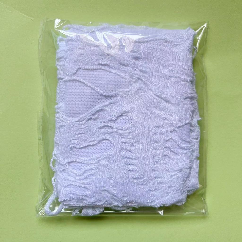 Halloween Handschuhe Bettler Schwarz Zerrissene Handschuhe Punk Dunkle Handschuhe Cosplay Kleidung Accessoires Handschuhe