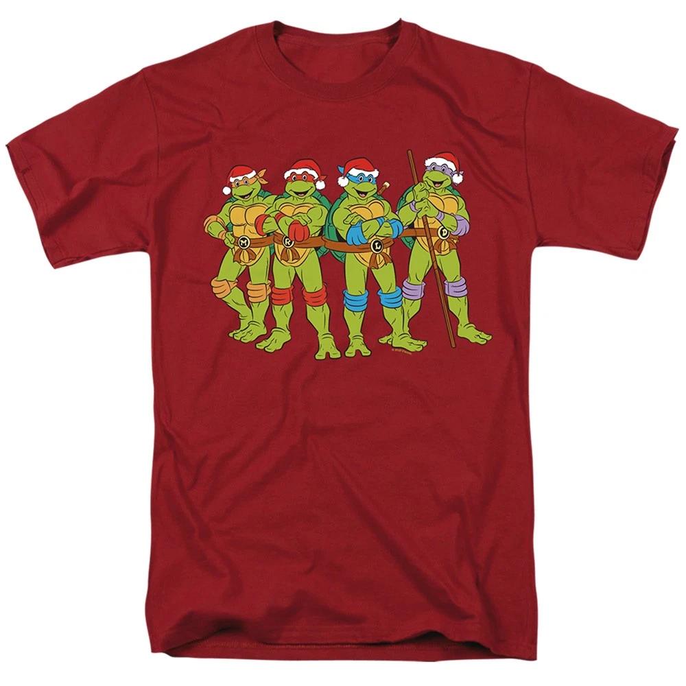Teenage Mutant Ninja Turtles In The Christmas Spirit Unisex Children s T-shirt Red 120