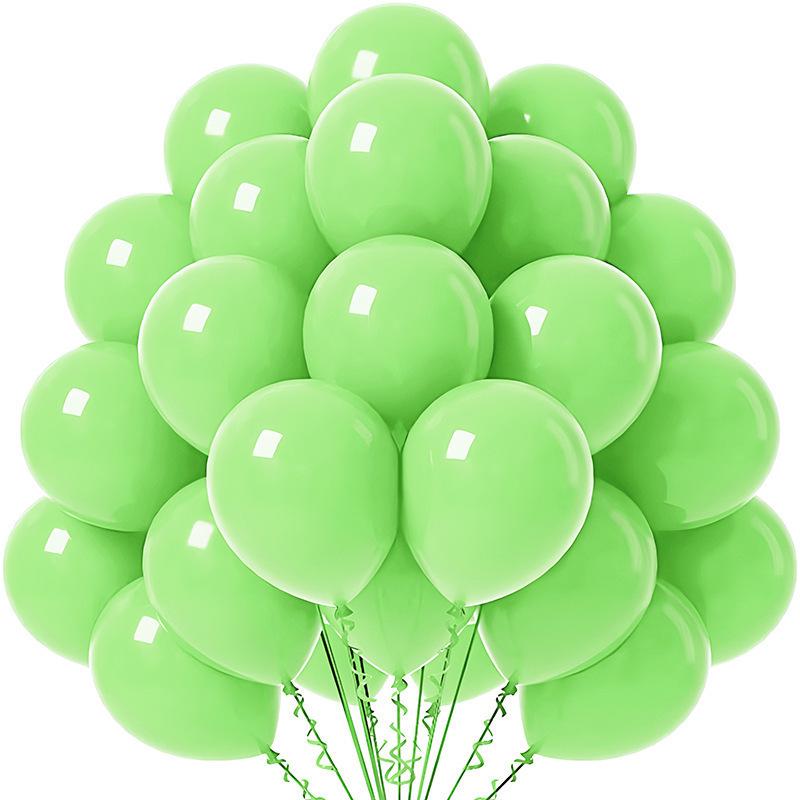 Einfarbiges 10-Zoll-Matte-Latexballon-Set für Kindergeburtstagsdekoration