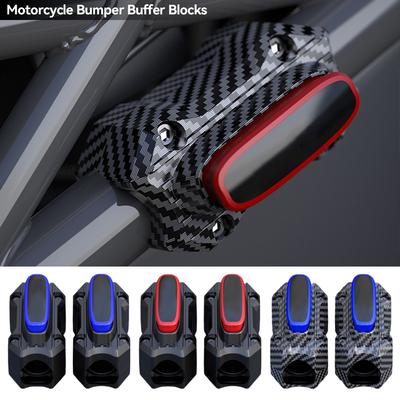 2 Adet Evrensel Motosiklet Çarpışma Çubuğu Blokları Motor Koruma Tampon Koruyucu Honda BMW KAWASAKI 20mm/24mm/26mm Boruya Uygun