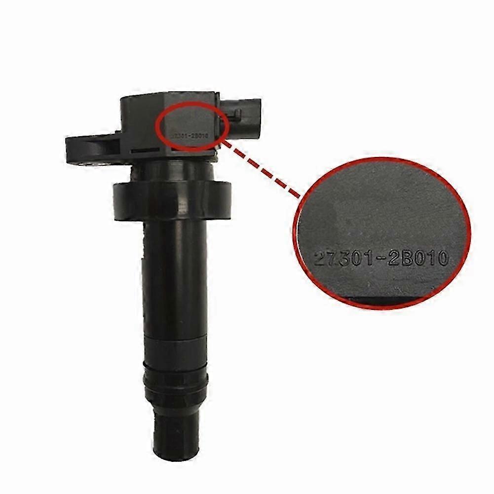 4Pcs 27301-2B010 Ignition Coil with Line for IX35 IX20 I30 Soul Ceed High Performance Coil Assembly-Good