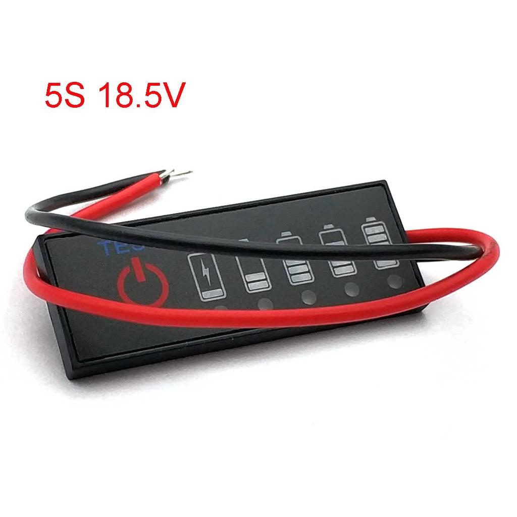 Battery Level Indicator 18650 Lipo Lithium Capacity Tester Meter 1S 2S 3S 4S 3.7V-14.8V Module