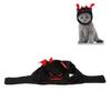 Halloween Pumpkin Cat Hat Cute Skin Friendly Tr Resistant Cat Costumes for Pets Dogs Cats