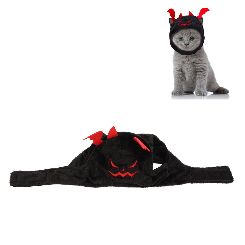 Halloween Pumpkin Cat Hat Cute Skin Friendly Tr Resistant Cat Costumes for Pets Dogs Cats