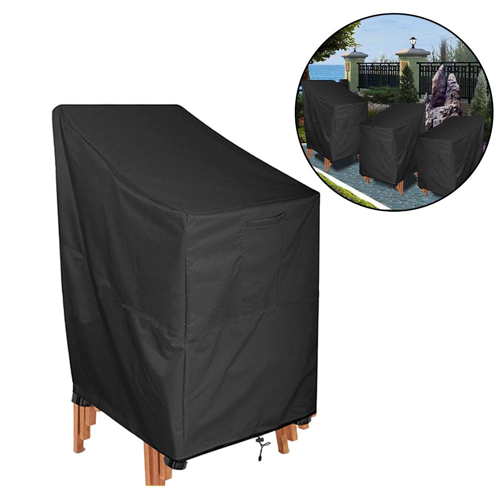 Outdoor Protection 120*65*65*80cm Garden Chair Cover Adjustable Chair Cover Adjustable Drawstring Easy To Clean
