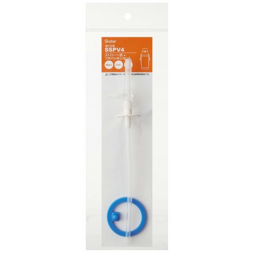 Skater Stainless Steel Water Bottle Replacement Straw Gasket Set Basic for SSPV4 P-SSPV4-PS