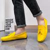 Suede Men Casual Shoes Luxury Brand Mens Loafers Comfort Breathable Slip-on Leather Driving Shoes Lazy Shoes Moccasins
