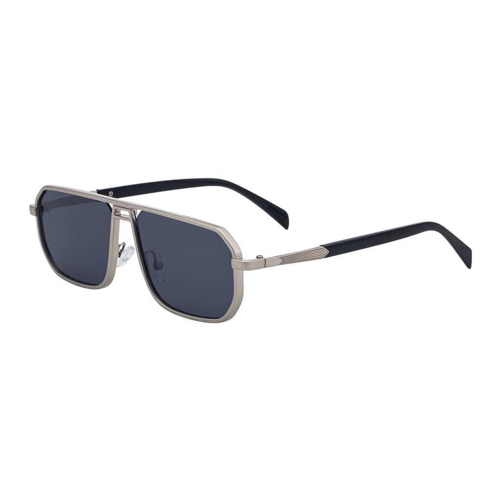 JYL TS Men's Square Metal - Hollow Sun-Protective Sunglasses XH-98354