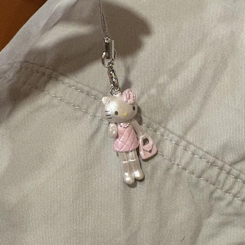 Long Legged s Phone Chain s Long Leg Hellokitty Cartoon Keyring Creative Bag Pendant Keychain on The Phone Gift