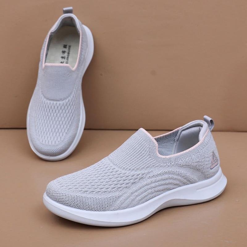 Autumn Womens Casual Shoes Breathable Women Loafers Lightweight Soft Sole Outdoor Walking Shoes Non Slip Slip On Women Shoes New