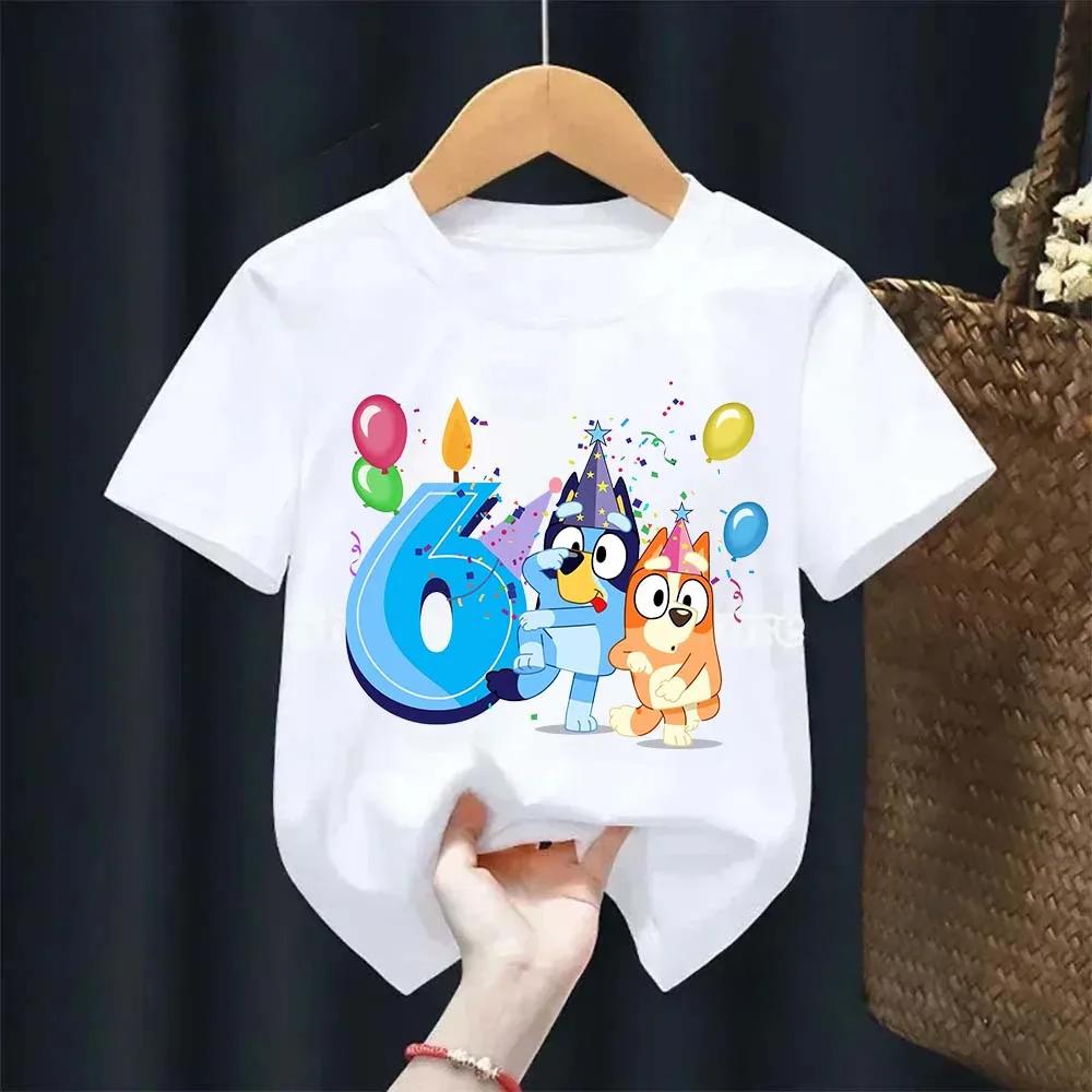 Καλοκαιρινά Παιδικά T-shirts Κοντομάνικα Με Σχέδια Καρτούν Αριθμούς Γενεθλίων Εκτύπωση Δροσερά Αγόρια Κορίτσια Βρεφικό T-shirt Τοπ Αστεία Παιδικά Ρούχα