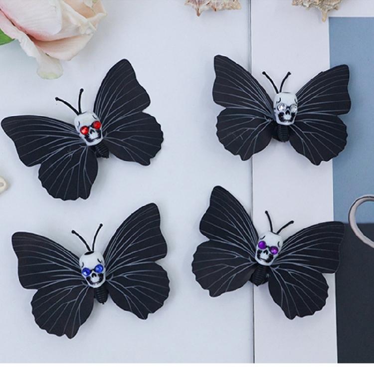 Fashion Personality Hairclip Vintages Creative Barrettes Masquerades Hairpin Suitable for Various Occasion
