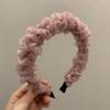 Simple Trendy Pleated Headbands Cloth Hair Band Cute Elegant Ruffle Hairband