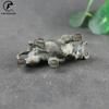 US Bull Wall Street Bull Small Statue Lucky Home Decoration Crafts Antique Copper Zodiac Animal Figurine Desk Ornaments
