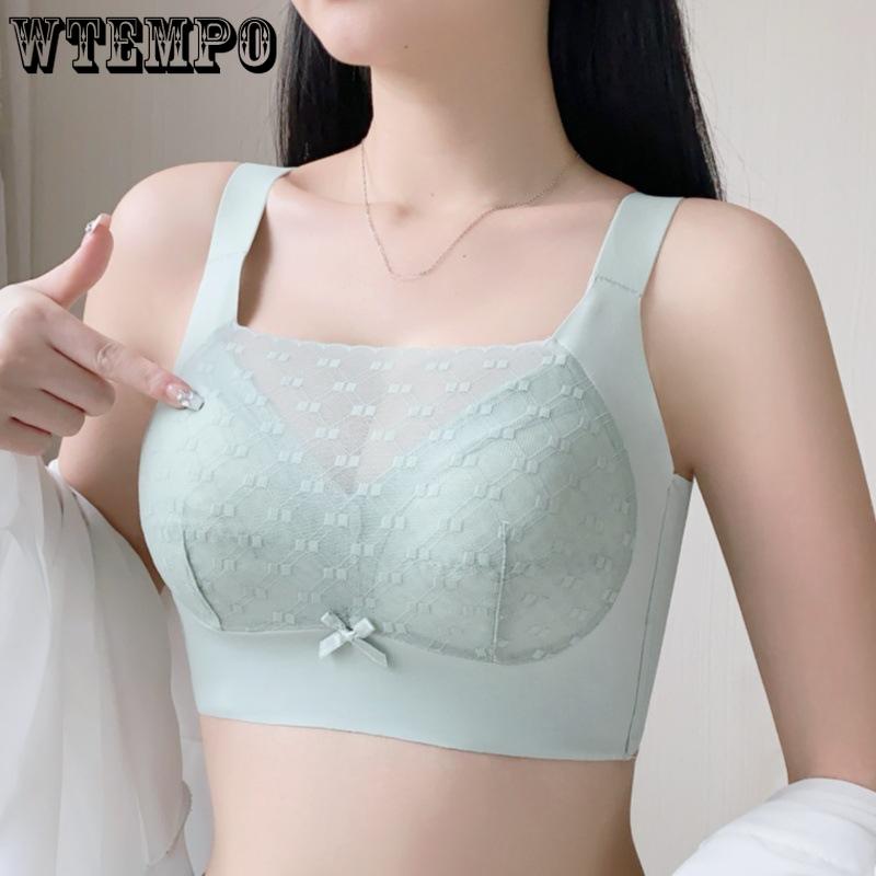 

Large Size Lingerie Women s Strapless Anti Glare Tight Fitting Thin Bra Anti Sagging Summer Bra No Steel Ring Bra 50/115E бежевий