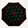 Sacred Geometry Mandala: Spiritual Balance & Harmony DecorUmbrella, Portable 3-Fold Umbrella for Men & Women,Christmas Gift ES71