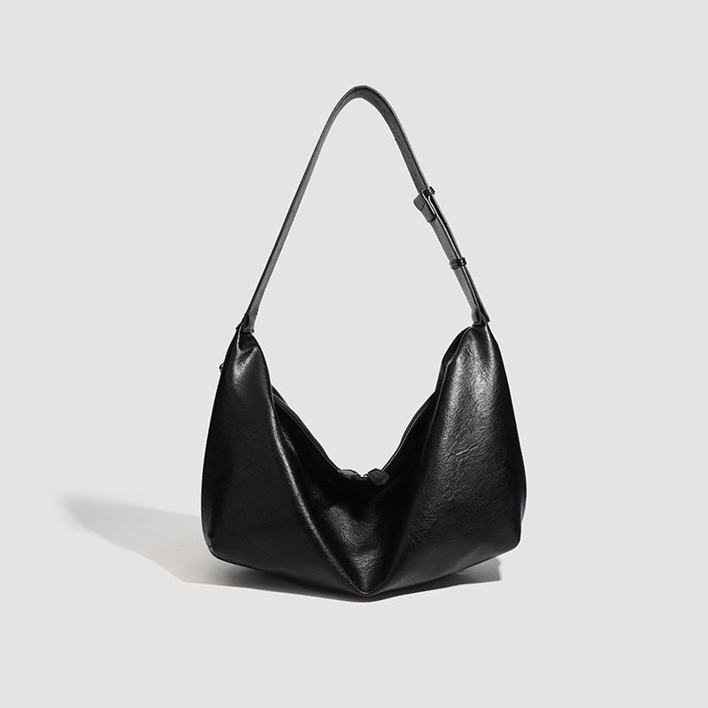 Large Capacity Messenger Big Bag Female Senior Sense Casual Versatile College Student Class Commute