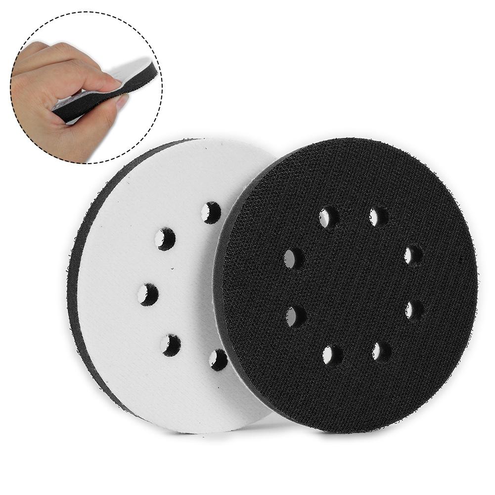 125Mm Sponge Interface Pad 2PCS 5 For Hook&Loop Inch