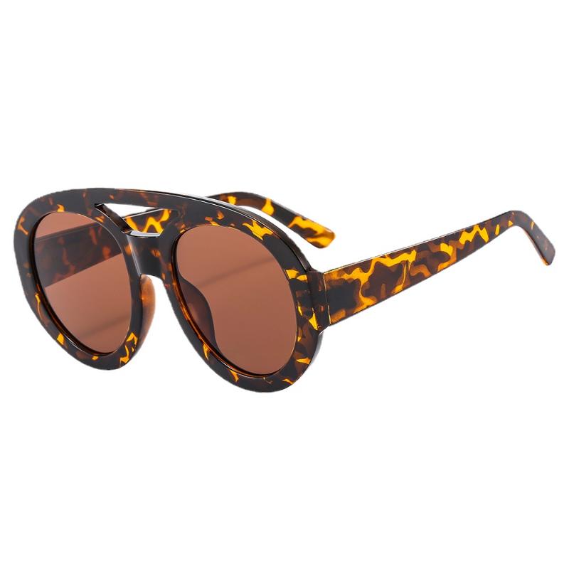 

Vintage Oversized Sunglasses Women Retro Brand Big Frame Sun Glasses Female Black Yellow Oval Square Glasses UV400 Oculos De Sol As shown in the figu