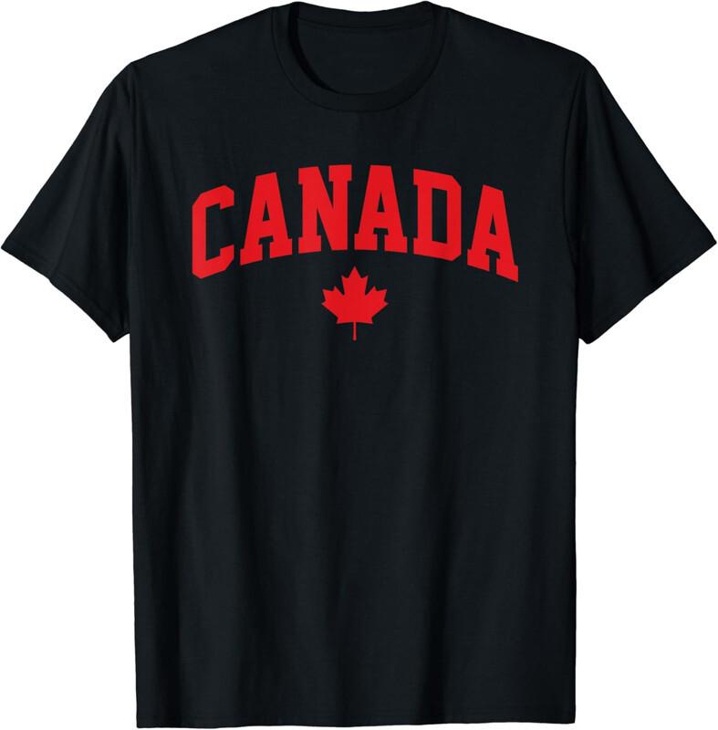 Canada Day Maple Leaf Canadian Flag Great White North Unisex T-shirt XXXL
